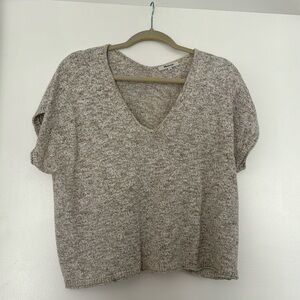 Madewell women’s short sleeve sweater